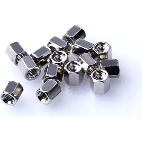 Lot de 30 vis à six pans creux for connecteurs DB9, DB15, DB25, RS232 et VGA. Écrous hexagonaux inclus. Support de plaque de fixation for connecteur série COM. Goujon de fixation.(C) (1/4)
