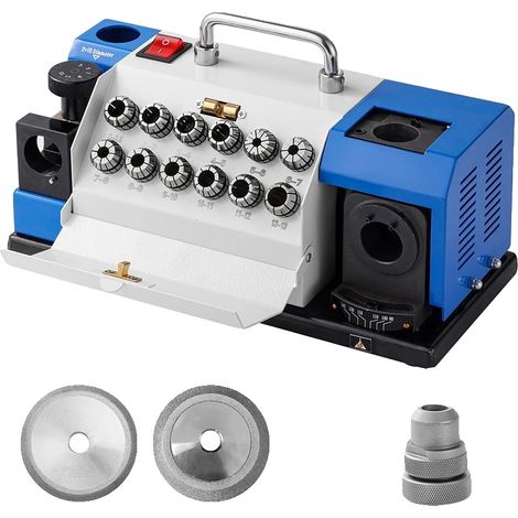 Afilador de brocas, funcionamiento totalmente automático, compatibilidad versátil, 220 V (1/2)
