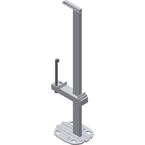 Kermi Standkonsolen-Set innenl. Vplus, Typ20-33 BH300-500mm, L=460 RAL9016, ZB04620001