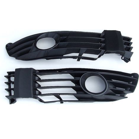 Komplettset links + rechts: Gitter für Nebelscheinwerfer für Volkswagen VW Passat B5 (2000–2005)