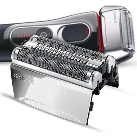 Tête de rechange pour rasoir Braun S5 série 5 (grille et coupe) compatible avec les modèles 5190cc, 5020, 5030, 5040, 5050, 5070 et 5090. (1/5)