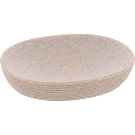 Portasapone in poliresina - beige - Tendance