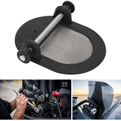 Volets d'eau d'échappement 99370A2 pour Mercruiser V6 V8, compatible tuyau en Y 3 pouces 1982-1987 (1/5)