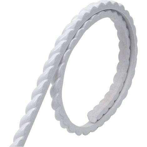 Moulures décoratives à peindre, joints d'étanchéité étanches, décorations à faire soi-même, 500 cm de long x 15 mm de large x 7 mm de haut (1/5)