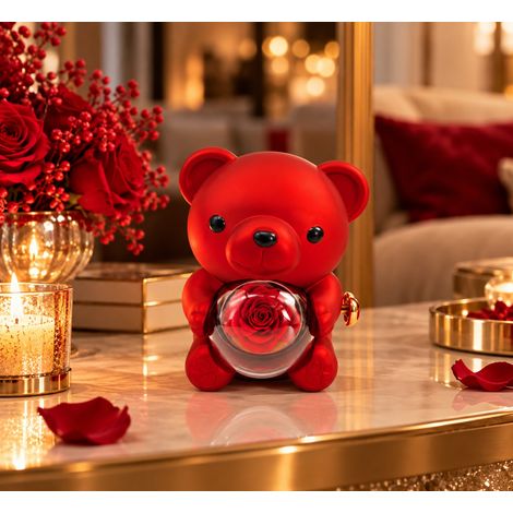 Bonturi Casa Home Decoration Teddy Bear Piccolo Red – Orsetto Decorativo di Natale (1/2)