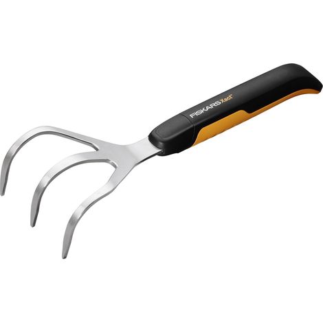 Fiskars Xact Horquilla 32.3 cm Negro Naranja SoftGrip