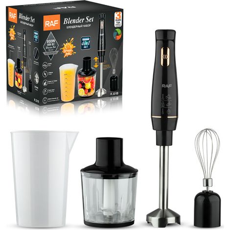 Cuisinière multifonctions européenne et américaine RAF, batteur à main pour aliments pour bébés, batteur électrique, lait, jus, viande hachée, etc. (1/5)
