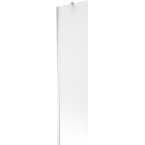 Mexen Next écran de baignoire à 1 ailette 50 x 150 cm, Gelée, Chrome - 895-050-000-00-30-01