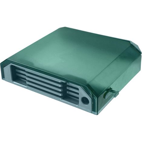 Porte-couteaux de cuisine transparent en PET, support mural vert (1/5)