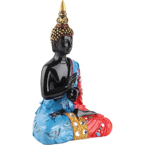 Statue de Bouddha Couché Thaïlandais en Résine Artisanale - Décoration Intérieure Énergie Positive (1/5)