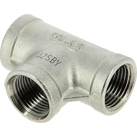 Té inox égal Femelle 3/8