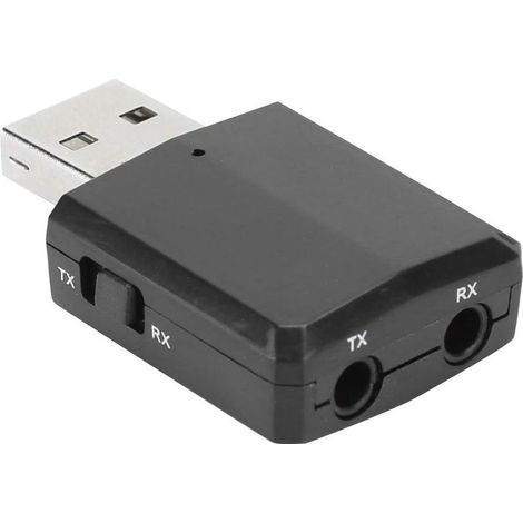 Récepteur émetteur USB sans fil 5.0, adaptateur audio et musique pour voiture, TV, casque (1/4)
