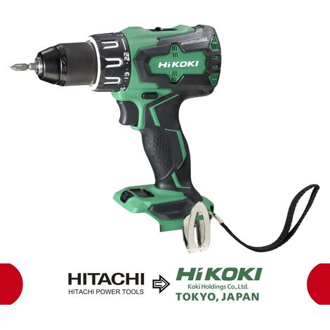 HiKOKI DV18DBSLW3Z - Perceuse visseuse à percussion sans fil Li-Ion 18V (machine seule) - moteur brushless - 70 Nm