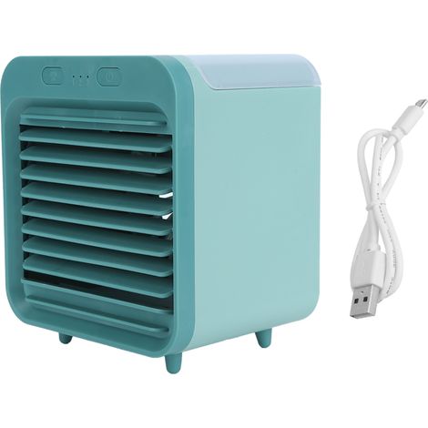 Wiederaufladbarer 200-ml-USB-Tischventilator – Mini-Tragbarer Luftkühler mit Nebelfunktion für den Sommer