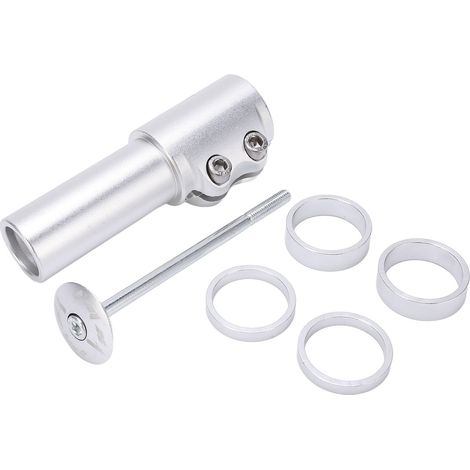 Adaptateur de rehausseur de potence de vélo en alliage d'aluminium pour tête de fourche (1/5)