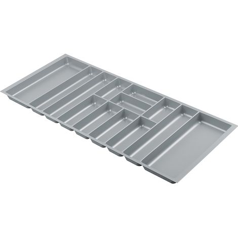 Nolago Besteckkasten für Merivobox 1108x473mm silber SANS MARQUE