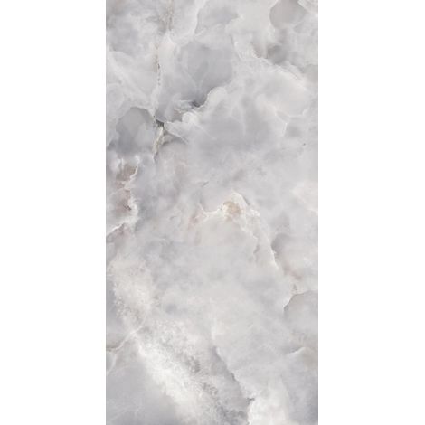 Carrelage sol / mur effet onyx ONYX FLOW GRIS l.60 x L.120 cm Brillant LIMCARO (1/5)