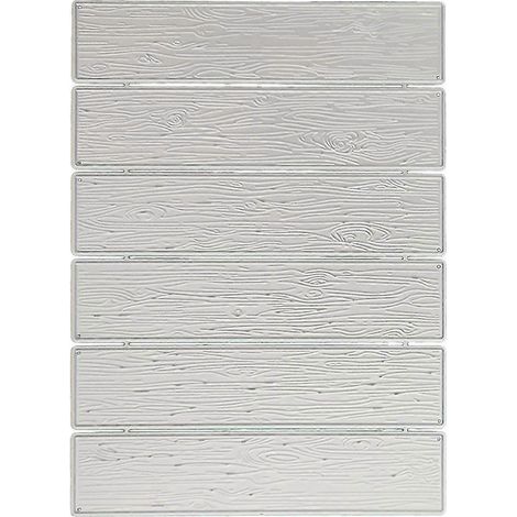 Stanzformen mit Holzstruktur für DIY-Scrapbooking-Alben, Papierkarten, Prägedekorationen