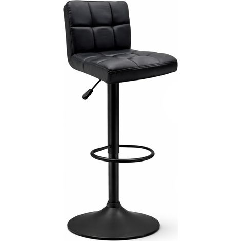 Sgabelli Alti in Eco Pelle Girevoli Ergonomici Regolabili 88-107 cm SET DA 2