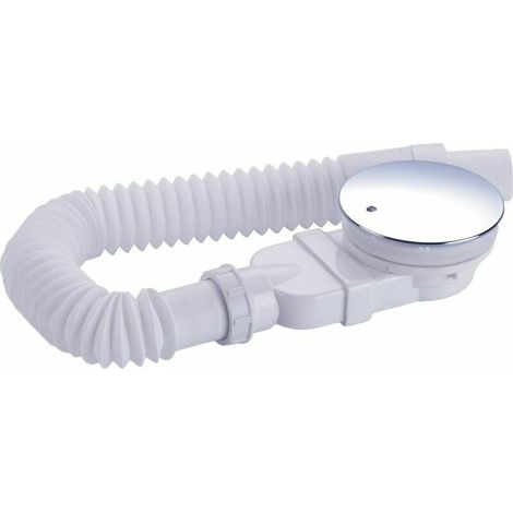 Bonde de douche 90 mm avec clapet anti-odeur pour receveur de douche, garniture de vidage, (1/5)