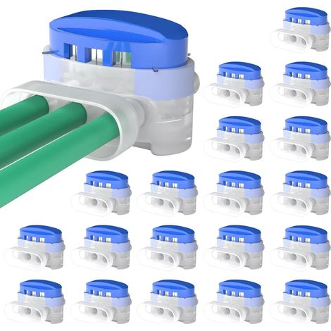 Kabelverbinder für Mähroboter – 20er-Pack – Wasserdichte Steckverbinder (1/4)