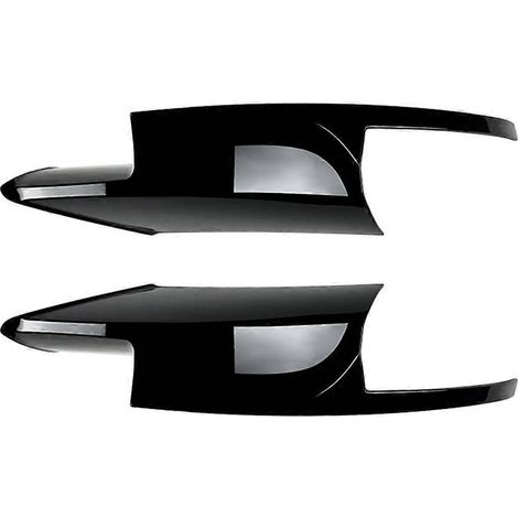 Pour BMW Série 5 M5 (2011-2017), becquet d'angle de pare-chocs avant noir brillant (1/5)