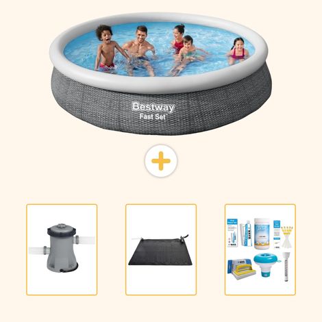 Bestway Bestway Fast Set Ronde - 366x76 cm - 4-pièces S22669 (1/5)