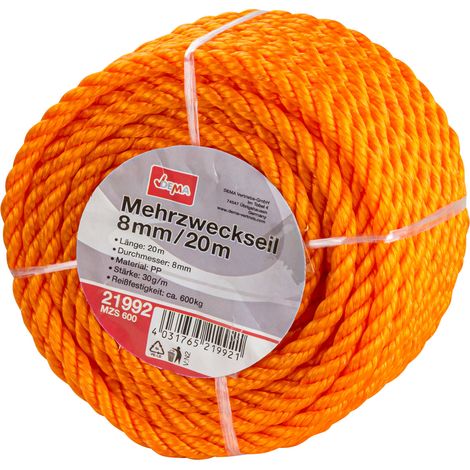 Mehrzweckseil Multifunktionsseil 8mm 20m MZS 530 Universalseil (1/3)