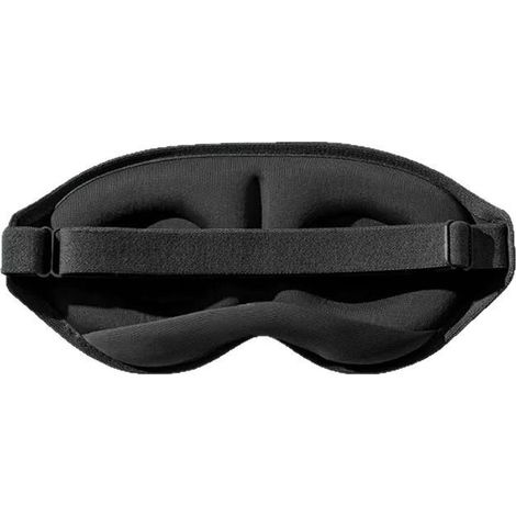 Maschera per dormire innovativa 2025 per uomo e donna, maschera per gli occhi che blocca al 100% la luce, ideale per dormire, fare un pisolino, meditare e viaggiare (nera) (1/4)
