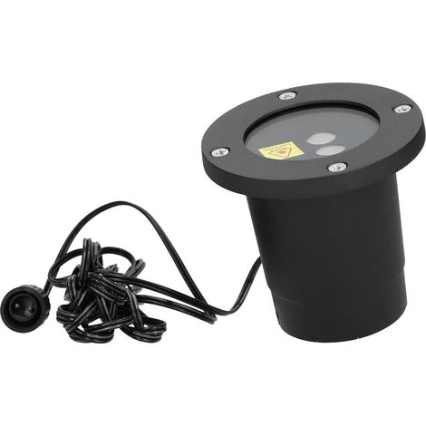 Lampe Projecteur Rotative Double Trou Lumière Colorée Infrarouge Radiofréquence avec Télécommande 100V-240V Prise UE (1/5)