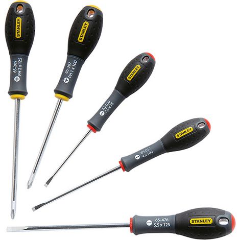 Stanley Tools Fatmax Screwdriver Set, 5 Piece Sl/Ph