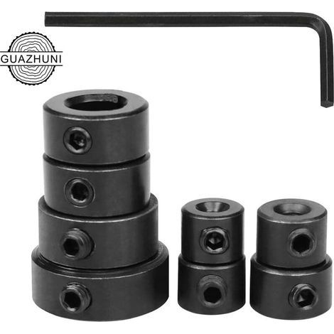 Tiefenanschlag für Bohrer, 8-teilig, Tiefenanschlagring für 3/4/5/6/8/10/12/16 mm Bohrer (1/5)