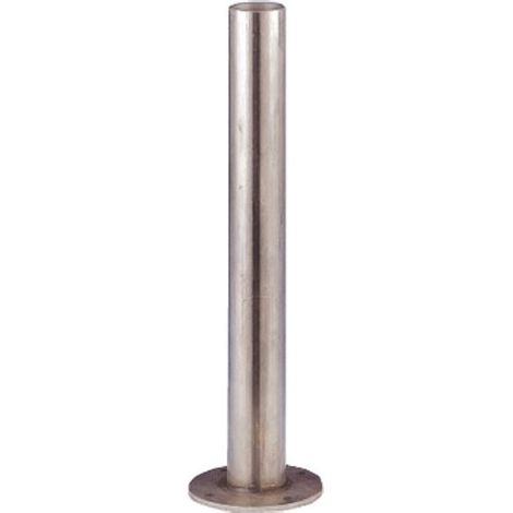 Poteau ø 35 - Diamètre : 35 mm - Hauteur : 830 mm - Platine : Ø 90 mm - Pour tube de diamètre : 38,1 mm - MB2