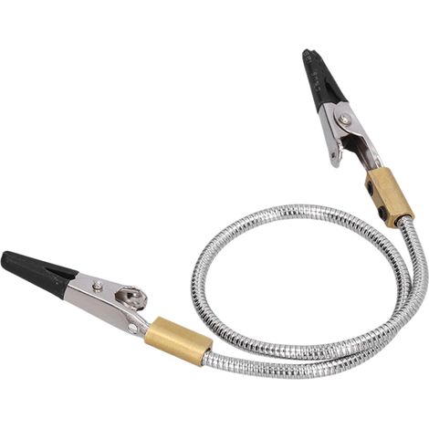 Main de précision pour soudure électronique, support aide à bras articulé 2 pinces en alliage acier, réparation PCB et bricolage (1/5)