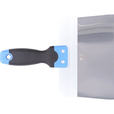 Spachtelmesser aus hochglanzpoliertem Edelstahl für Autoreparaturen, mit weichem, rutschfestem Gummigriff, 200 mm (8 Zoll) (1/5)