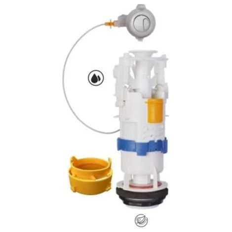 Universal 3,6L Double-Flow-Mechanismus, Kabelsteuerung