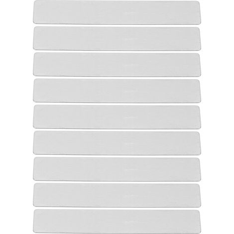 Jeu de 10 plaques de clapet 65mm pour compresseur d'air 2,2KW et 3KW, longueur 57mm, largeur 11mm, diamètre cylindre 65mm (0,25/0,36mm). Accessoires pompe à air. (1/5)
