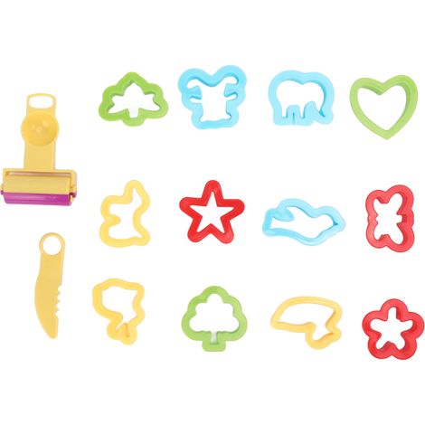 Modeling Clay Molds ABS Plastic Material Easy Cleanable DIY Educational Relaxing Animal Shape Cutters for Home School (1/5)