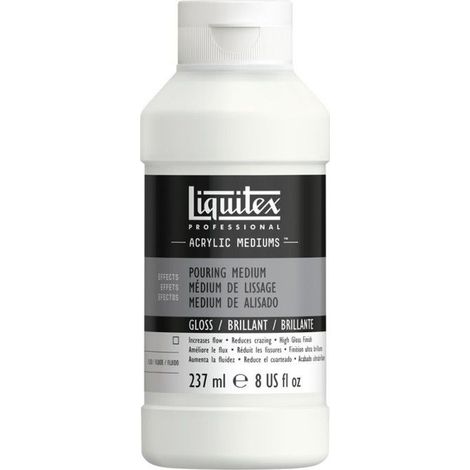 Médium de lissage - Peinture acrylique - Brillant - Liquitex - 237ml
