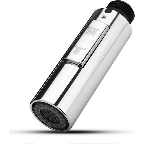 Ersatz-Küchenarmatur-Düsenspray, universal, abnehmbarer Wasserhahnkopf, G1/2, Edelstahl SUS304 (Galvanik), DOLASO (1/5)