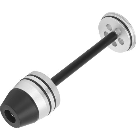 Protections d'axe de fourche arrière chromées, accessoire pratique pour moto (1/5)