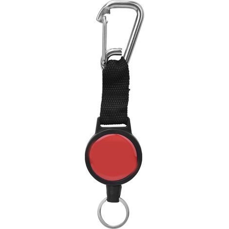 ausziehbarer Tauchkarabiner aus Edelstahl mit Schnellverschluss für Tauchzubehör (1/5)