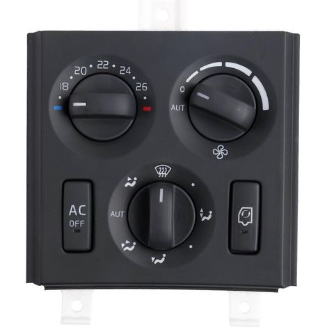 21318121 Interrupteurs combinés pour panneau de commande de climatisation Volvo, unité de commande de chauffage