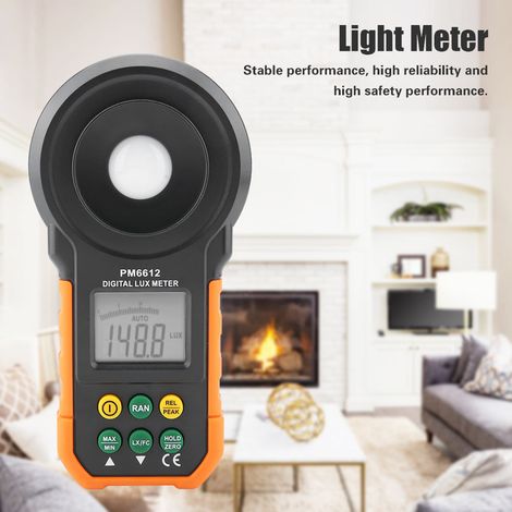 PEAKMETER PM6612 200.000 Lux hochpräzises digitales Luxmeter (1/5)