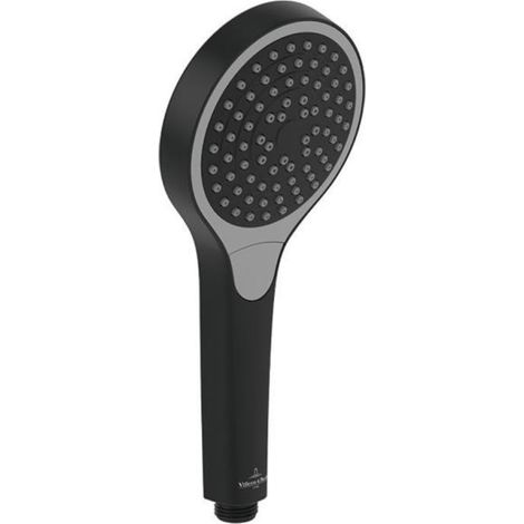 VILLEROY & BOCH Verve Showers Rociador de ducha de 3 chorros negro mate (1/4)