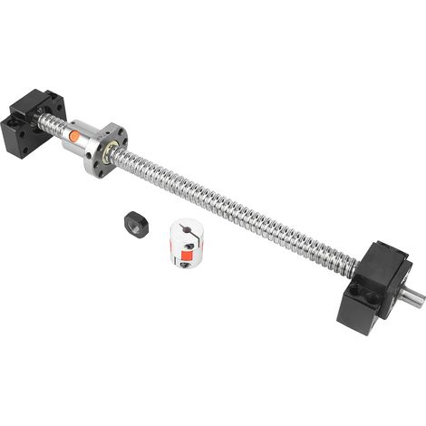 Vis à billes 360 mm + écrou, embase de support BK/BF12, kit de coupleur 6,35 x 10 mm (1/5)