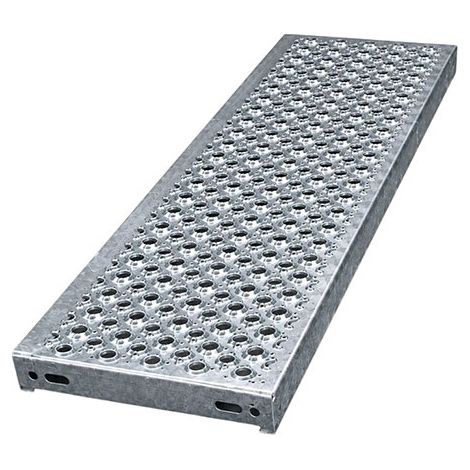 Industrieboden - Aluminium - Abmessungen 4,00 x 0,24m - TOLMIXTE-240-ALU (1/5)