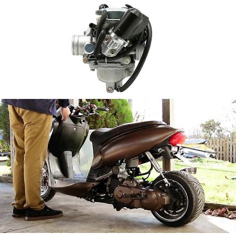 Starter électrique de carburateur PD24J pour scooter/moto tout-terrain GY6 125cc/150cc (1/4)