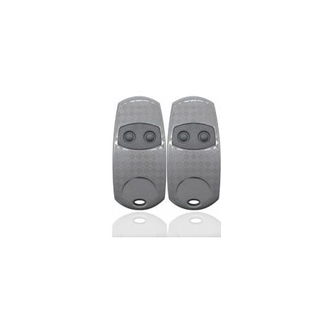 Came Top 432EE Universal-Fernbedienung für Garagentore, 2er-Pack 433 Handfernbedienung, kompatibel mit Top432NA/432/432EV/432A/432M/432S T432/433 Garagentorfernbedienungen, 92 MHz (Siber) (1/5)