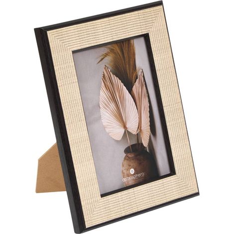 Cornice per foto noah rettangolare 10x15 cm beige - Atmosphera créateur d'intérieur (1/3)